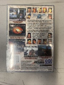 *BRAND NEW SEALED* Street Fighter: The Movie (Sega Saturn, 1995)