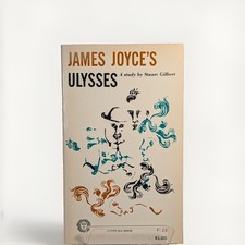 JAMES JOYCE'S ULYSSES A Study By  Stuart Gilbert 1958 Vintage Paperback Book