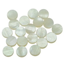 20pcs 6x2mm Guitar Natural Mother of Pearl Inlay Fingerboard Fret Dots