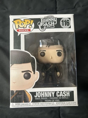 Funko POP! Rocks #116 JOHNNY CASH (Man in Black) Vinyl Figure