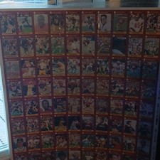 Collegiate Collection Florida State Seminoles Uncut Football Card Sheet 1989