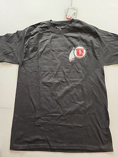 Camiseta gráfica Utah Utes Champion NCAA para hombre talla mediana negra - Imagen 2 de 6