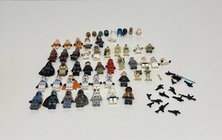 Lote de trabajo de mini figuras LEGO de Star Wars