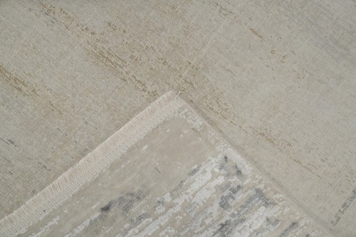 Distressed Nature Tones Modern Rug 5x7 for Contemporary Decor Turkish Carpet - Picture 10 of 13