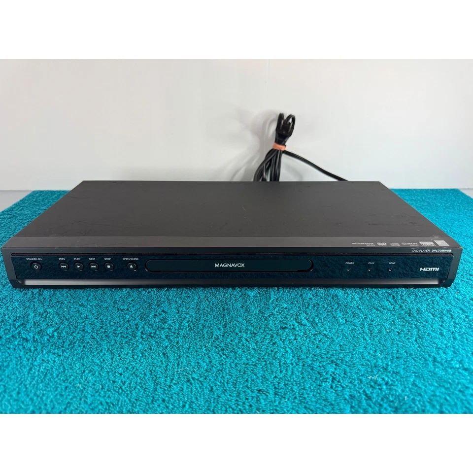 Reproductor de DVD Magnavox DP170MW8B escaneo progresivo HDMI escalado negro - sin control remoto Foto 2 de 4