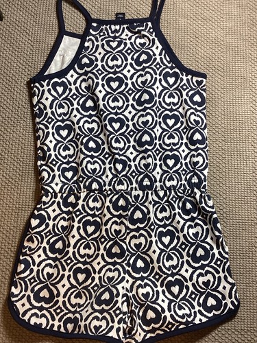 Little Girl Size 6 Nautica Romper One-piece Short Outfit - Picture 4 of 10