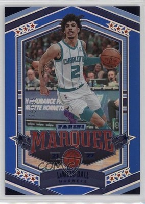 2021-22 Panini Chronicles Marquee Blue 75/99 LaMelo Ball #361 1e6a