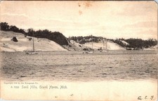 Cartolina Sand Hills, GRAND HAVEN, Michigan - Rotograph Co.