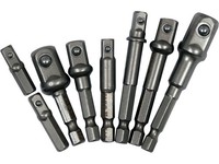 "Yato Bit-Adapterset Sechskant 8Tlg. 1/4\" 3/8\" 1/2\" YT-04639"