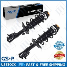 Front Pair Strut and Coil Spring Assembly for 15 16 17 18 19 Honda Fit L4 1.5L