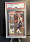 2005 BOWMAN CHROME FOOTBALL TOM BRADY #8 BASE NEW ENGLAND PATRIOTS PSA 9 MINT