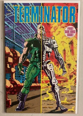 Terminator #1 signed by Paul Guinan (inker) 6.0 (1990)