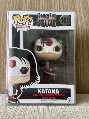 Funko Pop! Vinyl: DC Universe Suicide Squad Katana #100 w Protector