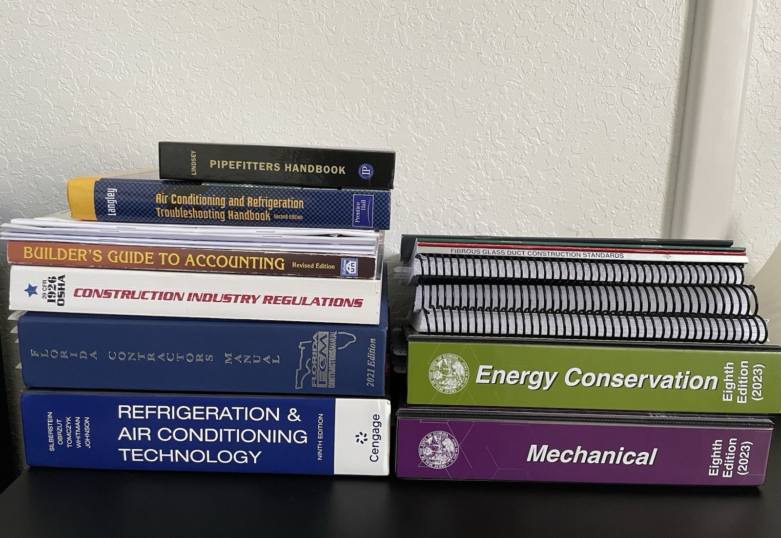 Florida Contractor Air A/B Trade Knowledge And Business Book Set - Tabbed & High