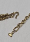 VTG Liz Claiborne Gold/Silver Tone 3 Layered Necklace W/ Charms Signed LCI  18" — photo 8