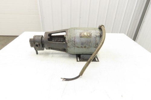 Brown & Sharp No2 Gear Pump 1/2" NPT Vintage Delco Motor 3PH 220/440V 1/2HP