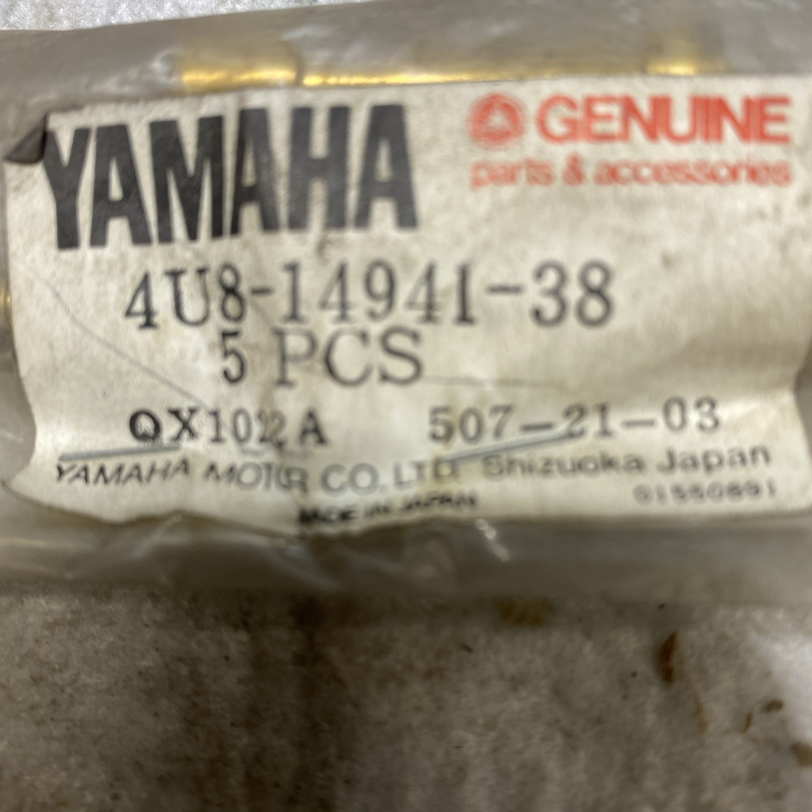 NOS Yamaha OEM 1981 XJ550 Needle Jet Main Nozzle 4U8-14941-38-00 #431