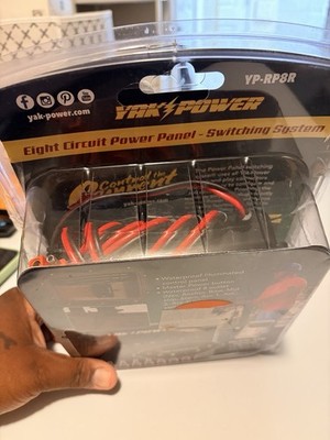 Yak-Power Digital Power Panel 12V System Plug-and-Play for Kayak Control