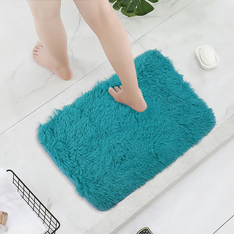 Shaggy Rugs Anti-Slip Large Fluffy Rug Super Soft Living Room Bedroom Carpet Mat - Image 2 of 4