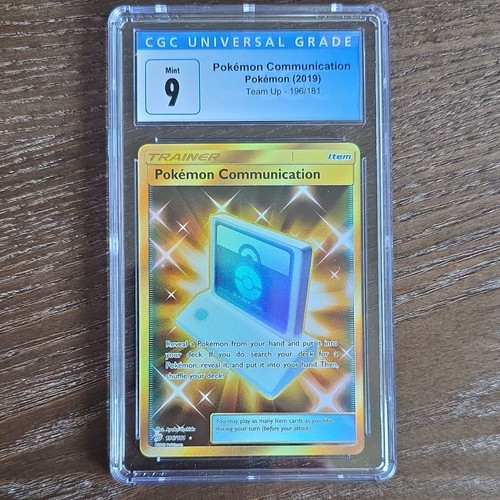Pokémon Communication graded CGC 9 for sale on eBay