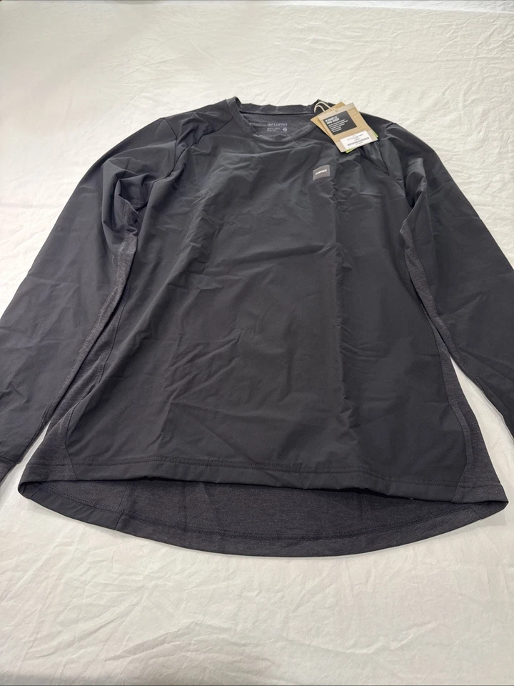 Jersey Giro Roust Manga Larga Viento Hombre US Grande Negro - Nuevo con Etiquetas Foto 4 de 4