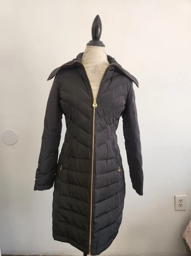 MK Michael Kors Giacca Puff Nera Taglia S