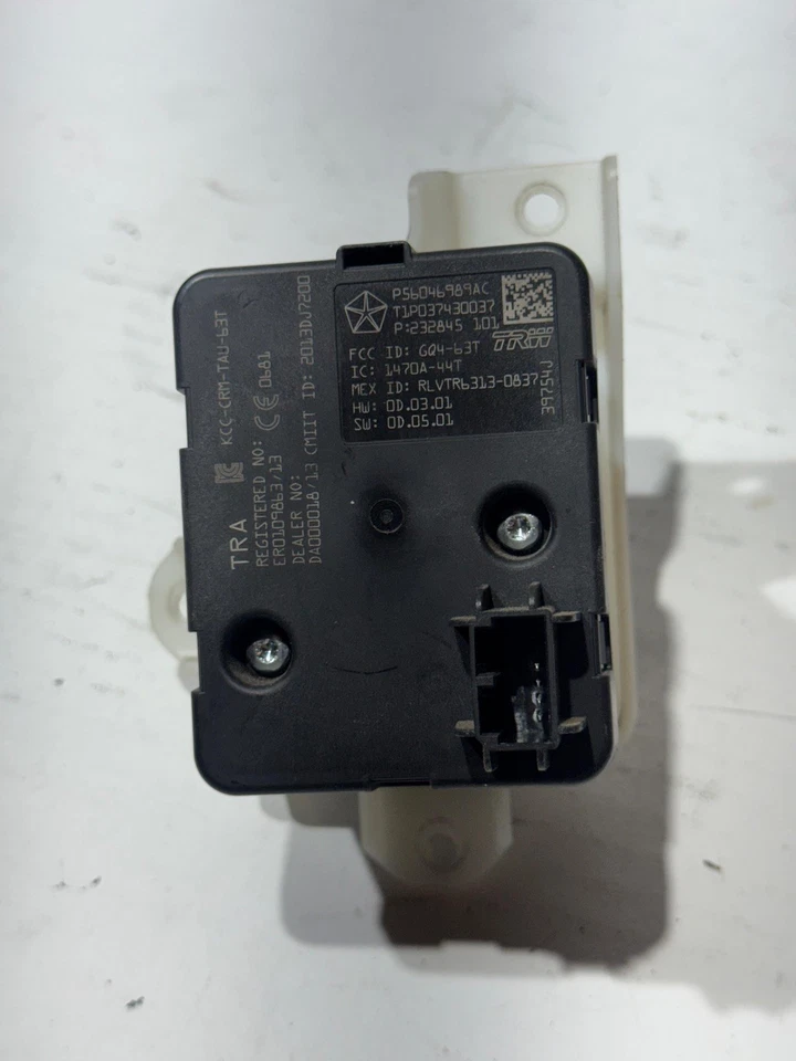 2014-2018 Jeep Cherokee Ignition Switch Module Receiver NO Key 56046989AC OEM - Image 3 of 4