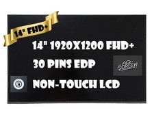 Dell DP/N 4RJCP 04RJCP LCD LED Screen 14" FHD edp 30 pins Non-Touch Display New