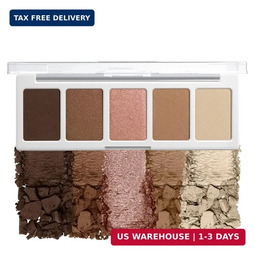 wet n wild Color Icon Eyeshadow Makeup 5 Pan Palette, Matte, Shimmer, Metallic image 6