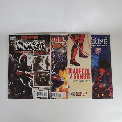 Marvel Deadpool Versus Featuring 2011-2016 Asst Comic Books Lot 4x Cable Gambit