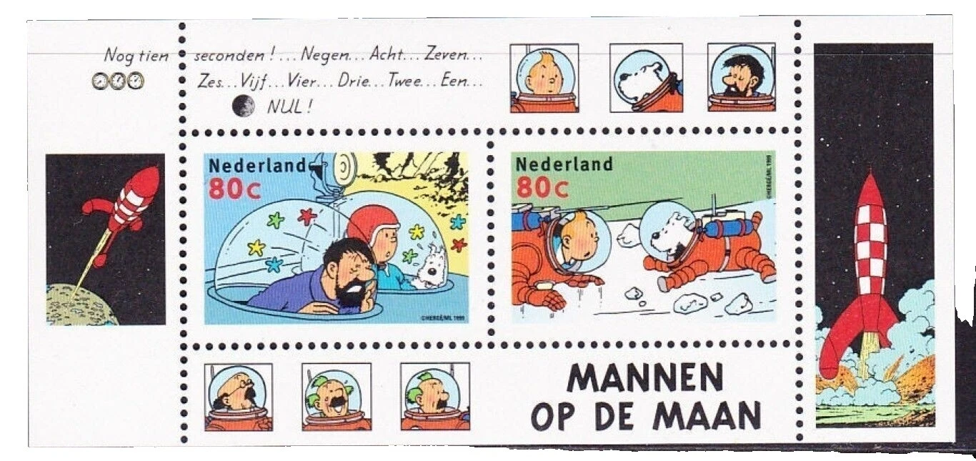 Mint Never Hinged/MNH Comics Animation & Cartoon Postal Stamps