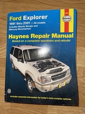 Ford Explorer Navajo Mountaineer 1991-2001 Service Repair Manual Haynes 36024