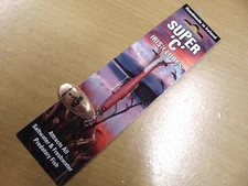 Flying C, Red Rubber With Copper Coloured Blade, Salmon Spinning Lure  23g