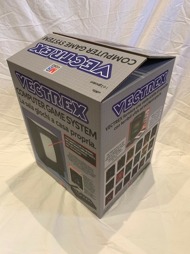 Vectrex Empty Console Box ITALIAN Reproduction (Scatola Vuota) - Picture 3 of 8
