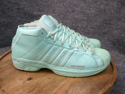 adidas Pro Model 2G Men's Clear Mint Aqua Basketball Shoes Size 11 US EH1952