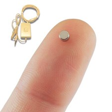 Spion Kopfhörer für Prüfung Mini Nano Unsichtbare Kopfhörer für Handy mit Mik...