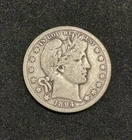 1894 S Barber Half Dollar Fine. Nice Original Coin Better Date. See Photos