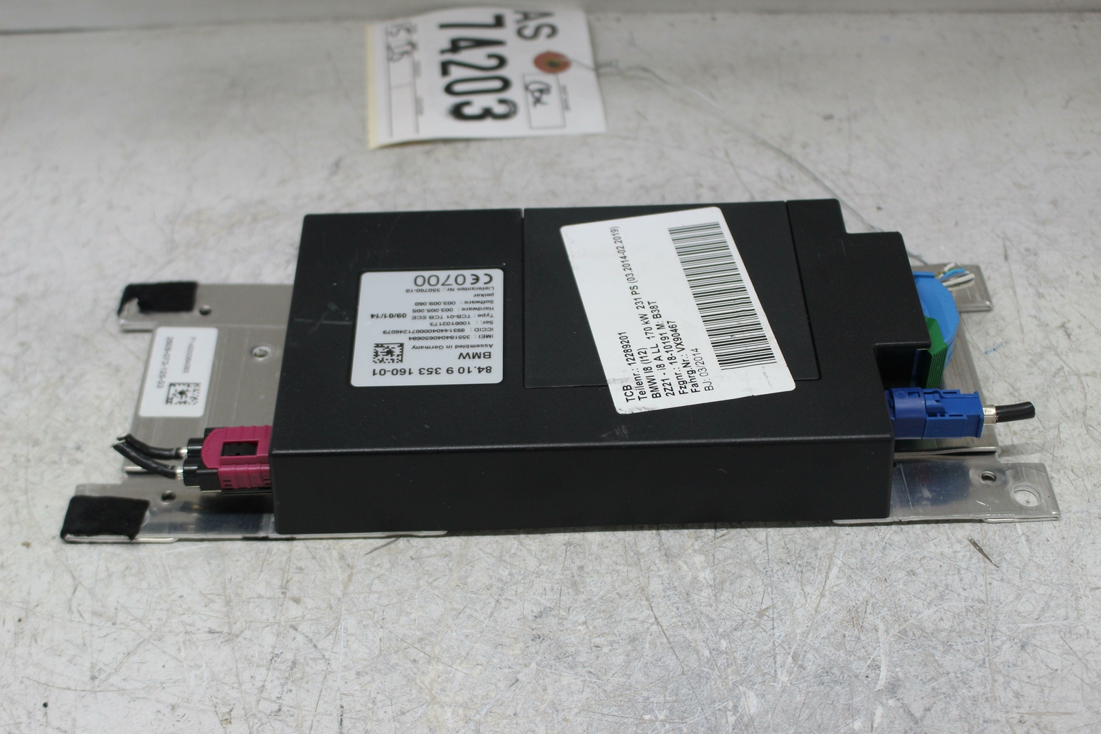 Chassis Brain Box BMW I8 14 15 16 17
