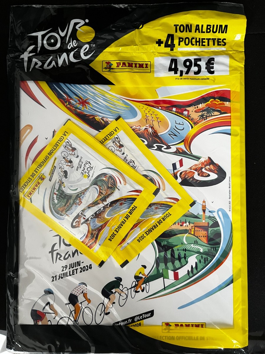 Panini Tour de France 2024 Album + 4 Sleeves