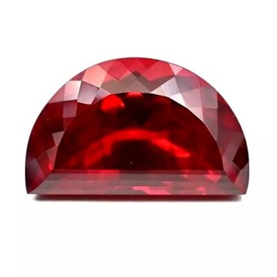 Natural Flawless Mozambique Blood Red Ruby 10.95 Ct Fancy Cut Loose Gemstone