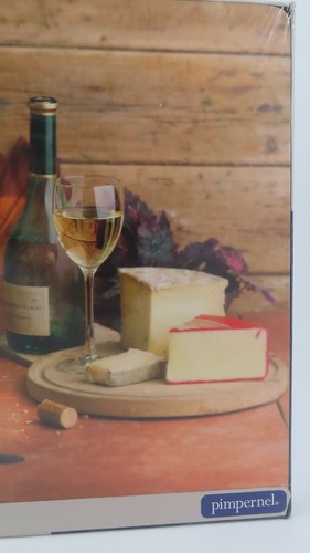 Pimpernel Artisanal Wine Cheese Cork-Backed Placemats, Set of 4, 16" x 12" New - Picture 6 of 10