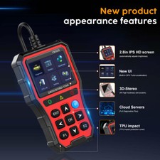 Profi KFZ OBD2 Diagnosegerät Auto Scanner Fehler Auslesegerät OBDII DE