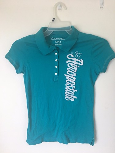 Cotton Polo Shirt Teal Blue 