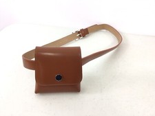Genuine Tan Leather Belt Bag Fanny Pack