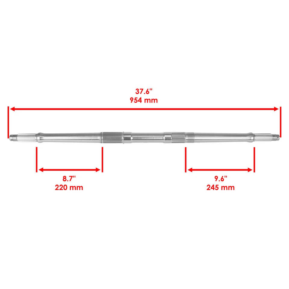Eje trasero para Can-Am Bombardier DS650 2004 2005 2006 2007 Foto 2 de 4