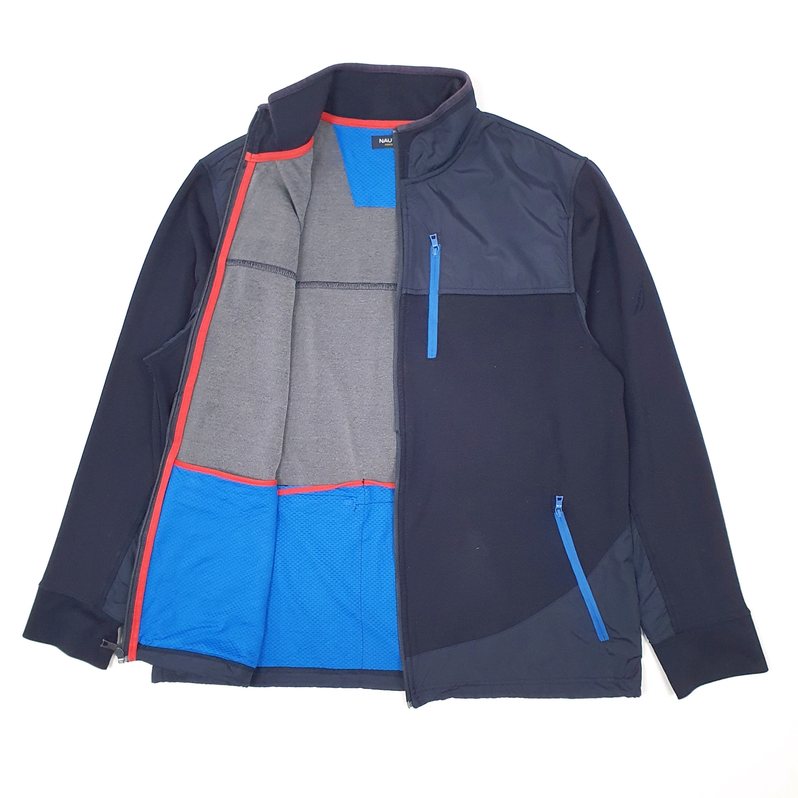 NAUTICA Softshell Jacket Coat Insulated Windbreaker Mens XL image 2