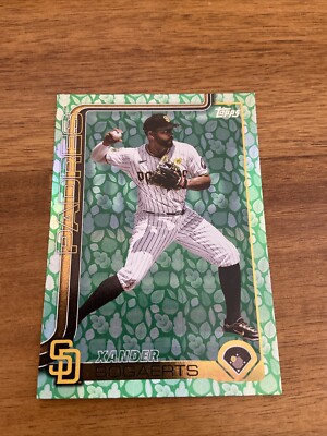 XANDER BOGAERTS 2025 Topps Easter Egg Holiday Tin Easter Foil #19 Padres