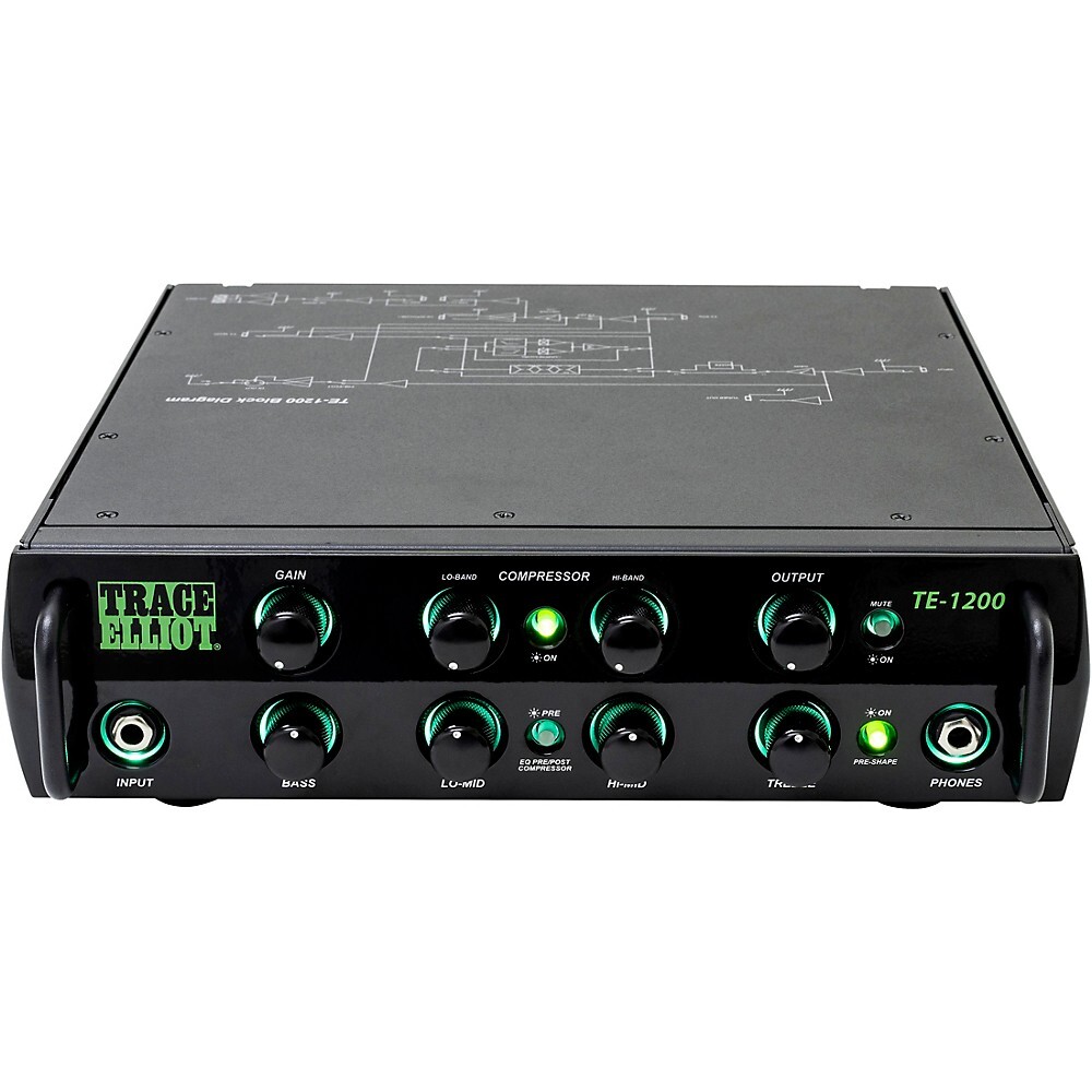 Усилитель для бас-гитары Trace Elliot TE-1200 мощностью 1200 Вт
