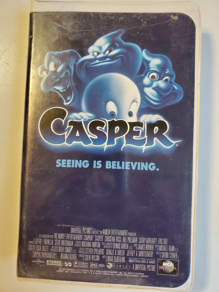 Classic VHS Children Cartoons Lot Lion King Pinocchio Casper & Alice Wonderland - Image 3 of 4