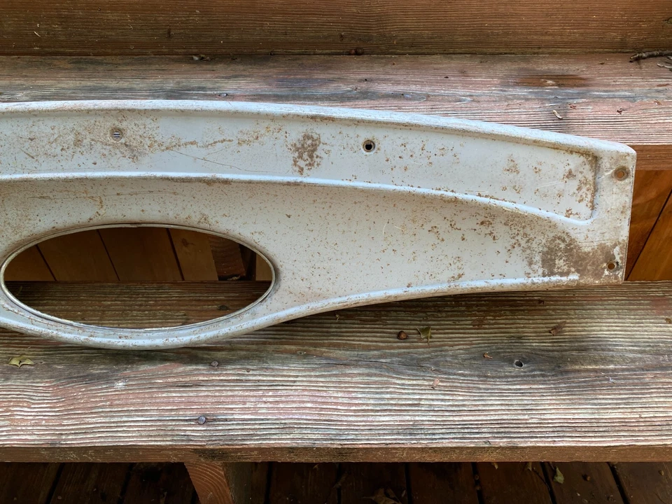 Camión Ford 1932 panel de instrumentos modelo B V8 con moldura de acero inoxidable modelo OEM BB Foto 3 de 4